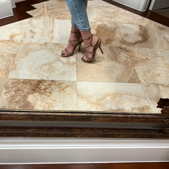 Sam Edelman open toe strap heels - Picture 3 of 7